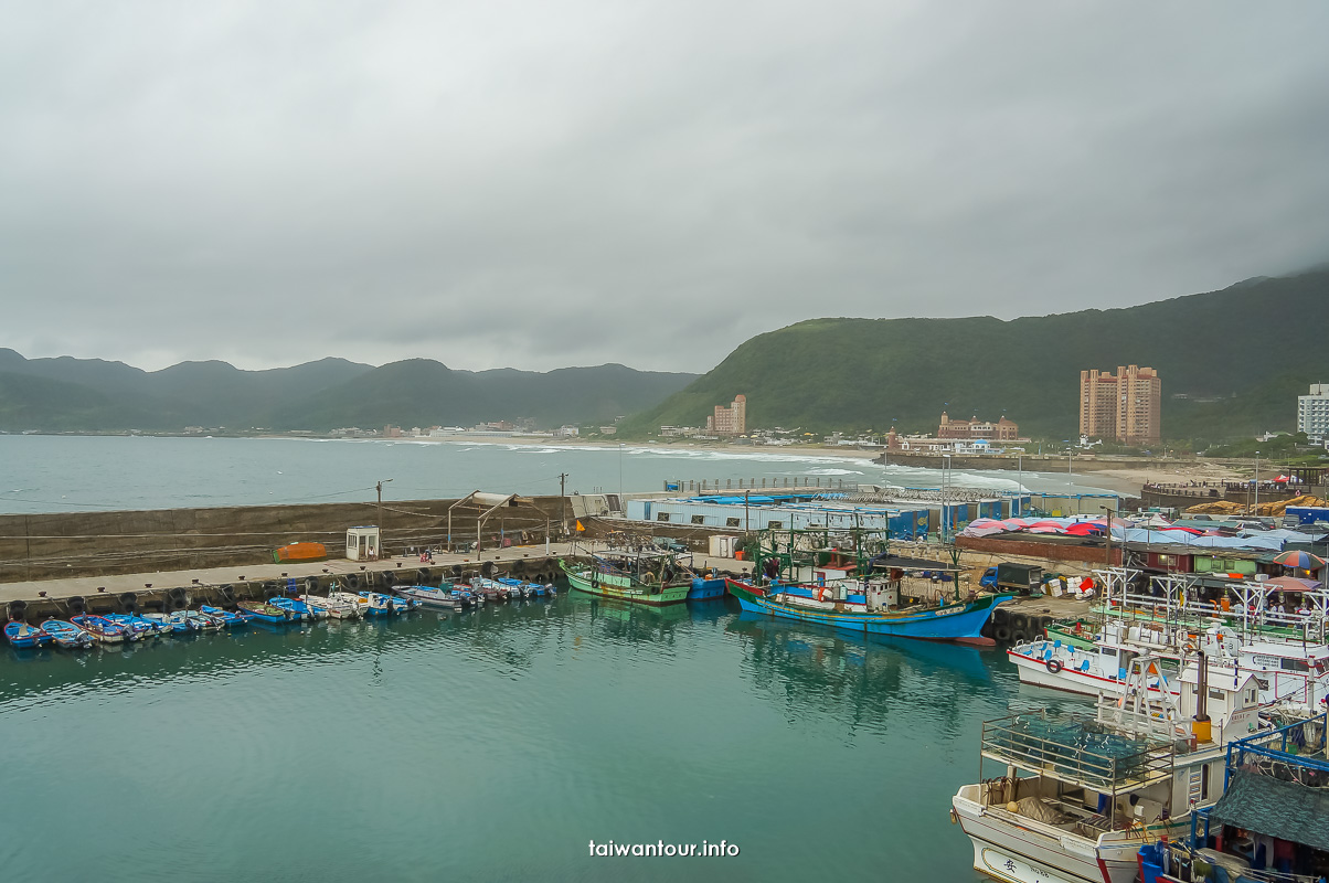 【龜吼藍藍海咖啡】萬里美食推薦龜吼漁港看海景(食尚玩家推薦)