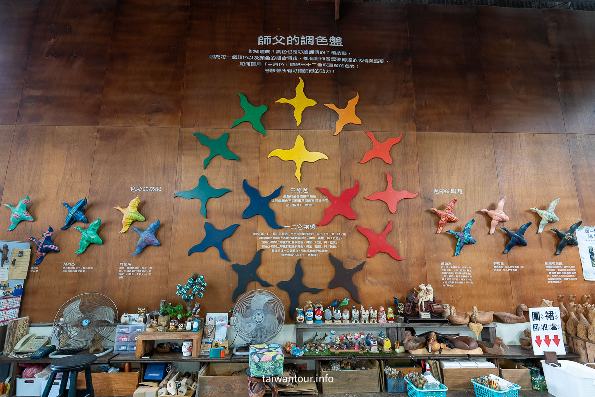 【鴨箱寶】苗栗景點推薦DIY木雕彩繪親子旅遊