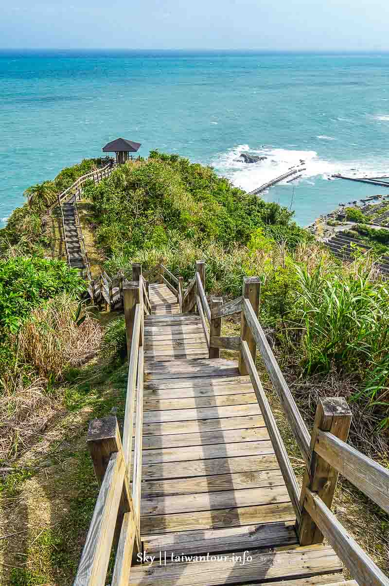 花蓮景點推薦【大石鼻山木棧步道】豐濱私房秘境.磯崎海濱遊憩區