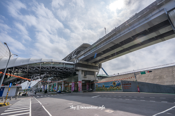 新北親子景點【大臺北都會公園幸運草地景溜滑梯】捷運三重站