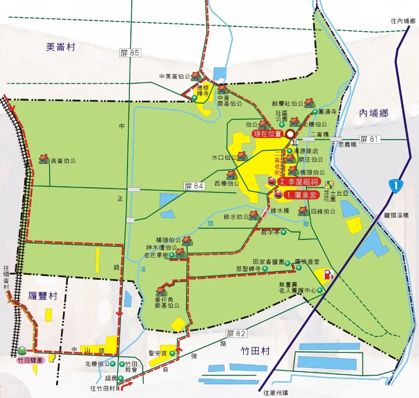 屏東景點推薦-竹田鄉3D彩繪壁畫【二崙村老街】