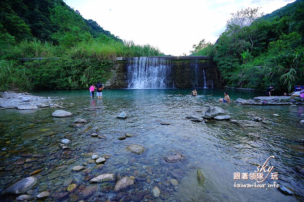 花蓮秘境景點推薦【時雨/彩虹瀑布】 秀林秘境苗灣溪