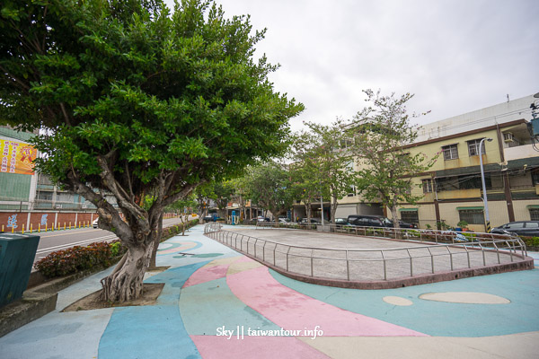 桃園景點推薦-創意溜滑梯親子旅遊【陽明社區公園】