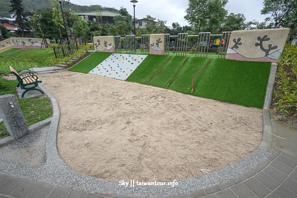 新北景點推薦-樹林親子旅遊幼兒專屬【鹿角溪公園】