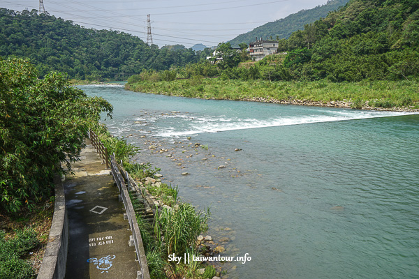 【逮魚堀溪自行車道】新北坪林景點推薦親子觀魚步道