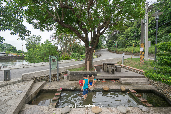 桃園親子景點【大伙(火)房浣衣池】戲水池兼洗衣池