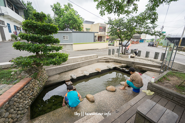 桃園親子景點【大伙(火)房浣衣池】戲水池兼洗衣池