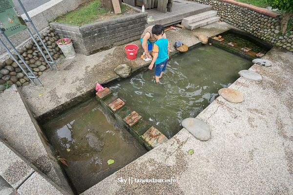 桃園親子景點【大伙(火)房浣衣池】戲水池兼洗衣池