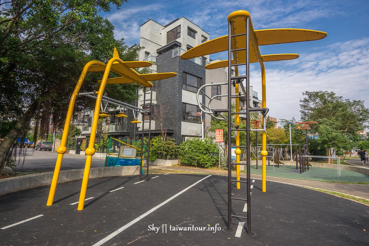 林口【樂活公園特色共融遊戲場】超斜溜滑梯.交通地址盪鞦韆親子景點2021