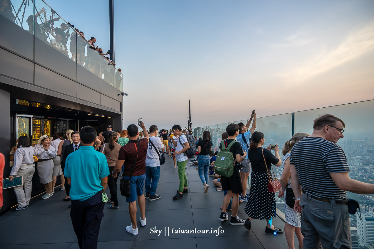 曼谷景點【Mahanakhon SkyWalk】king power全泰國最高360觀景台.門票價格.交通