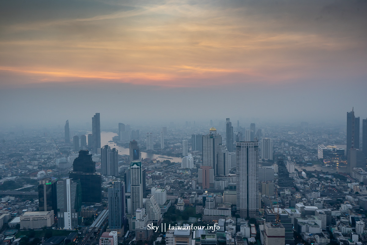 曼谷景點【Mahanakhon SkyWalk】king power全泰國最高360觀景台.門票價格.交通