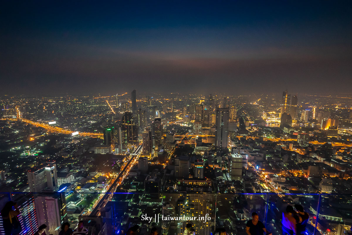 曼谷景點【Mahanakhon SkyWalk】king power全泰國最高360觀景台.門票價格.交通