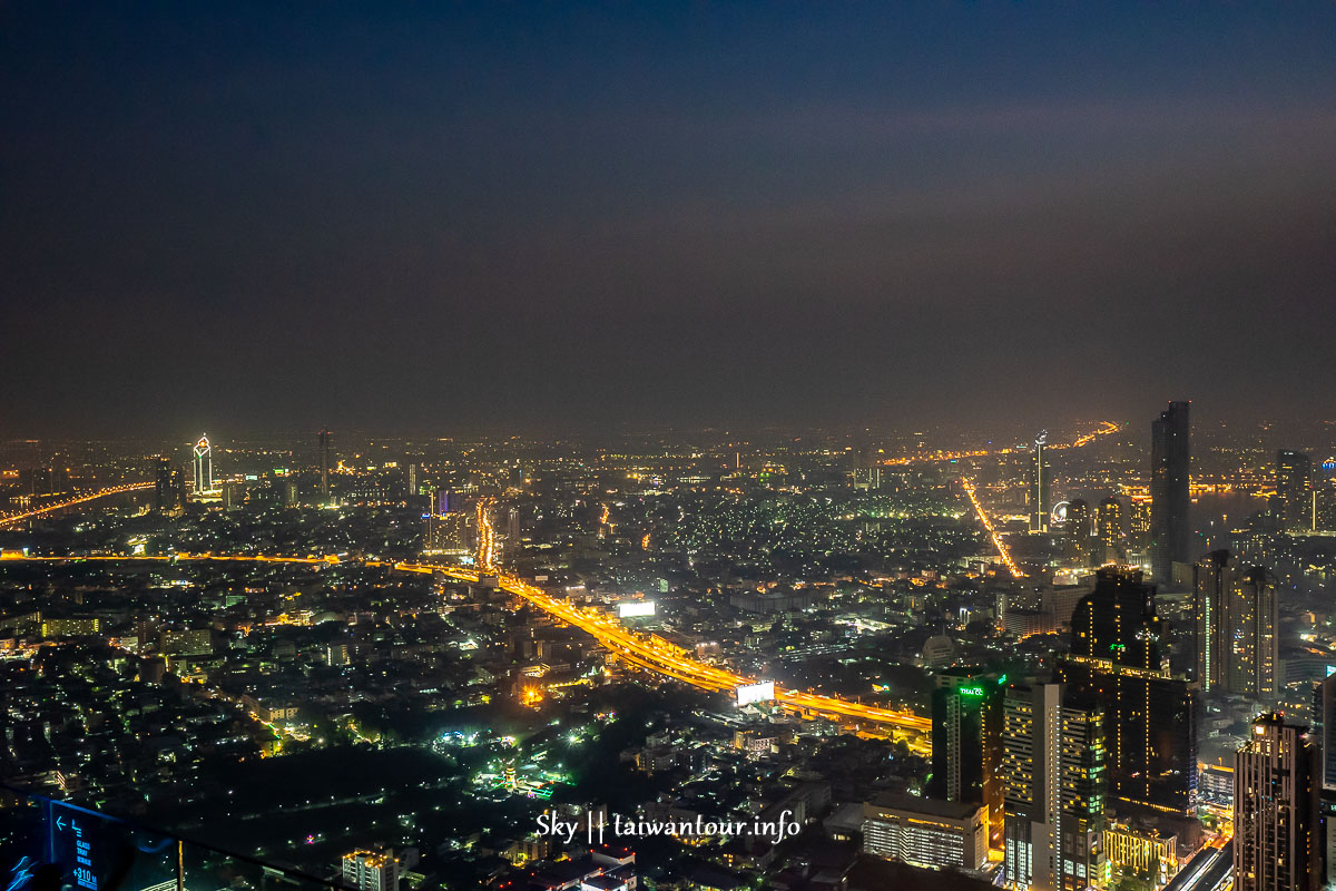 曼谷景點【Mahanakhon SkyWalk】king power全泰國最高360觀景台.門票價格.交通