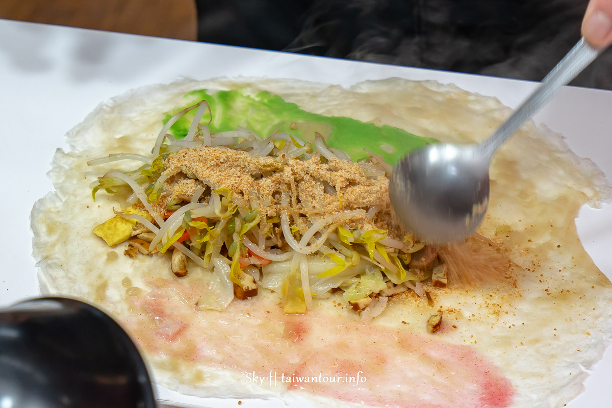 花蓮美食推薦【北港春捲】東大門夜市之自強夜市消夜