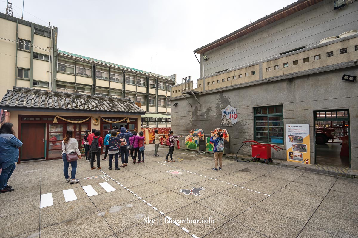 【119消防博物館】新竹市室內景點近眷村博物館.附近美食餐廳一日遊