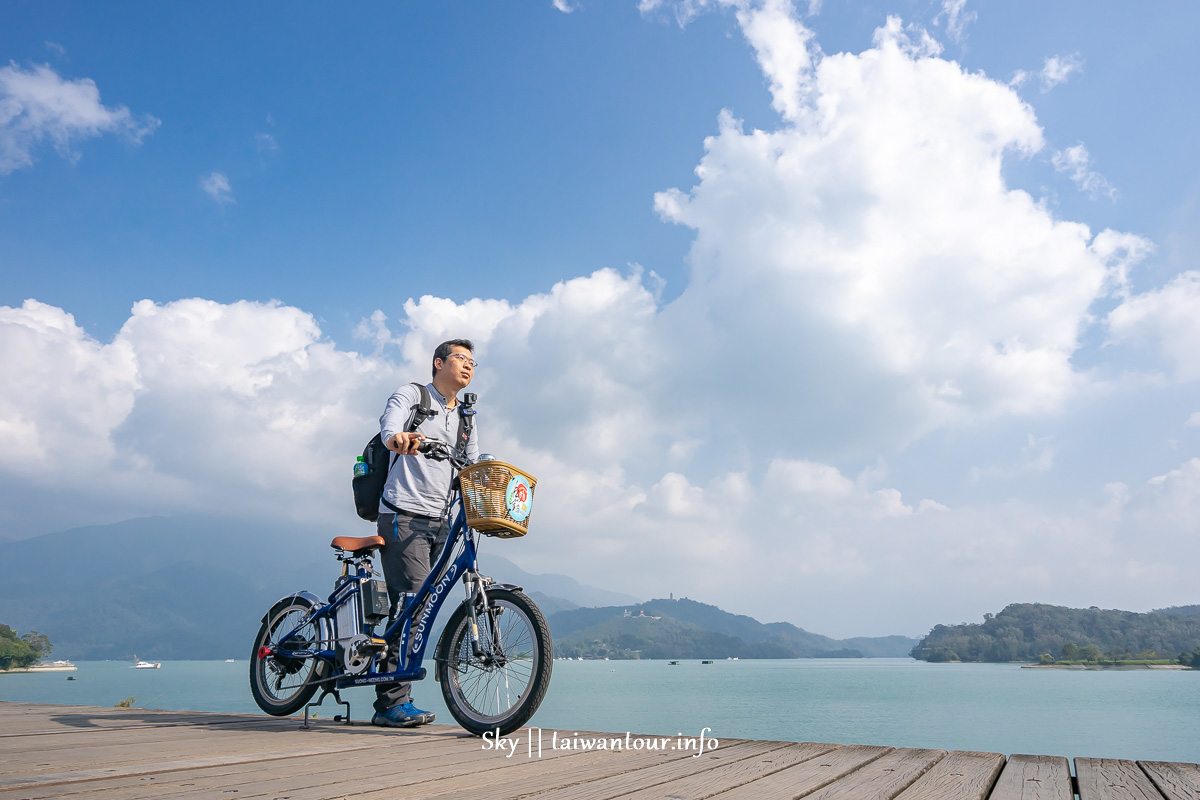 2022日月潭租腳踏車推薦【松錳租車】環湖一日遊.親子共乘.協力車.電動車價格