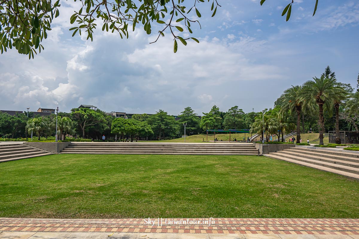 2020苗栗免費玩水【頭份市綜合公園】溜滑梯.沙池