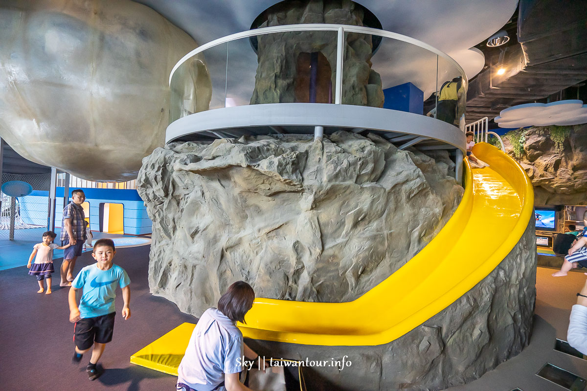基隆親子景點【國立海洋科技博物館.兒童廳】室內互動海洋體驗