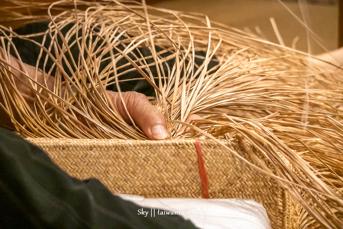 2019苗栗苑裡景點【藺草文化館.彩繪稻田】草帽.坐墊.包包