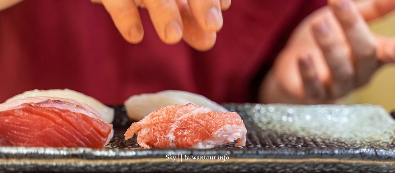 桃園美食推薦【坐著做.初陣壽司】握壽司.威尼斯影城