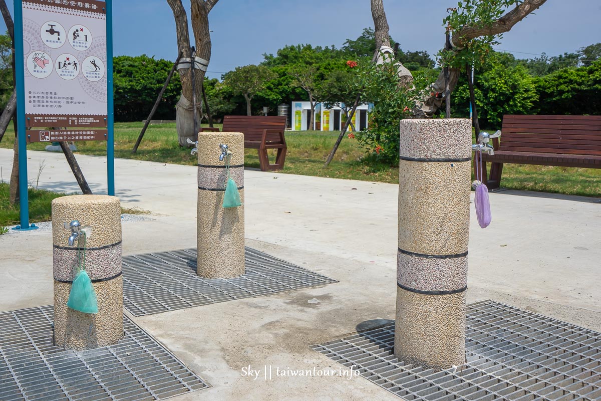 新北親子景點【八里十三行文化公園兒童遊戲場】溜滑梯.野餐.地址