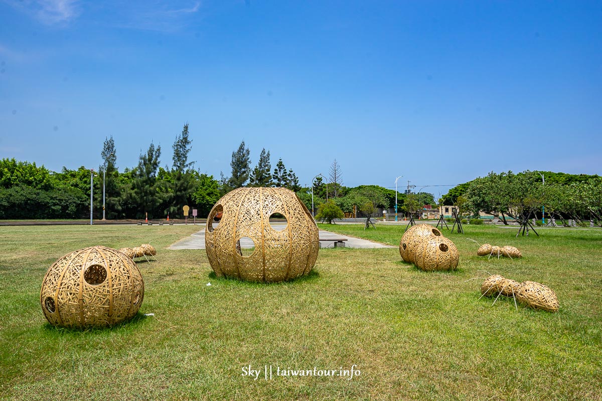 新北親子景點【八里十三行文化公園兒童遊戲場】溜滑梯.野餐.地址