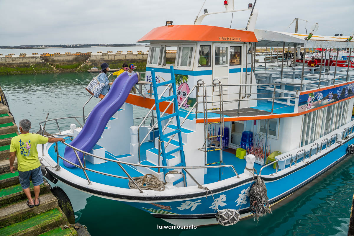 【澎湖東海跳島之旅】珊瑚礁釣魚浮潛.餵海鷗.海上獨木舟SUP