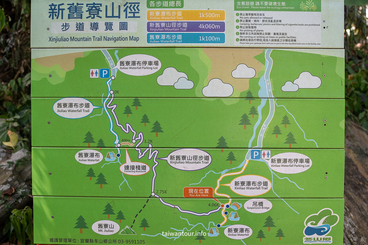 【新寮瀑布】宜蘭冬山鄉親子玩水步道秘境推薦景點