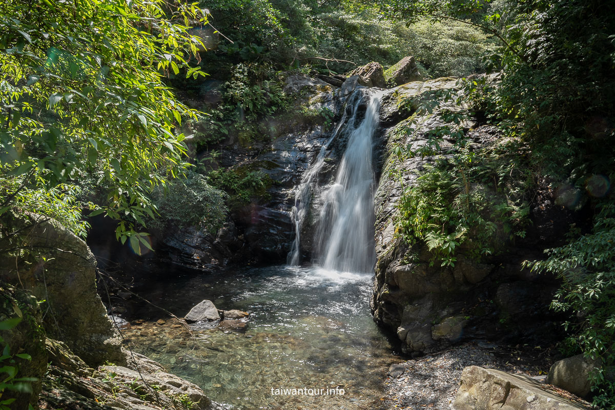 【新寮瀑布】宜蘭冬山鄉親子玩水步道秘境推薦景點