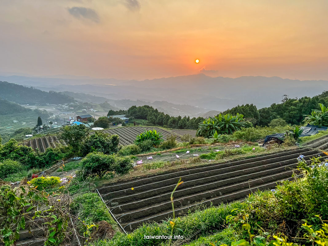 【楓葉地圖民宿】苗栗大湖網美必住馬那邦山夕陽美景