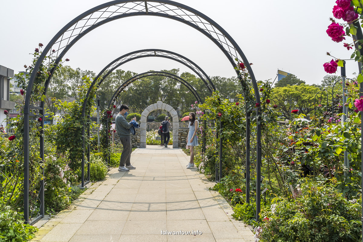 【2024台北玫瑰園】新生公園.交通.停車場.附近美食