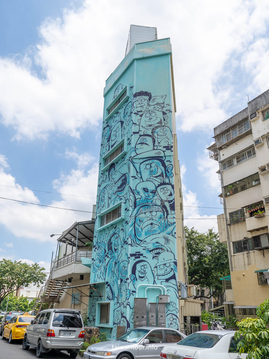 【衛武迷迷村(苓雅國際壁畫區)】高雄親子約會景點