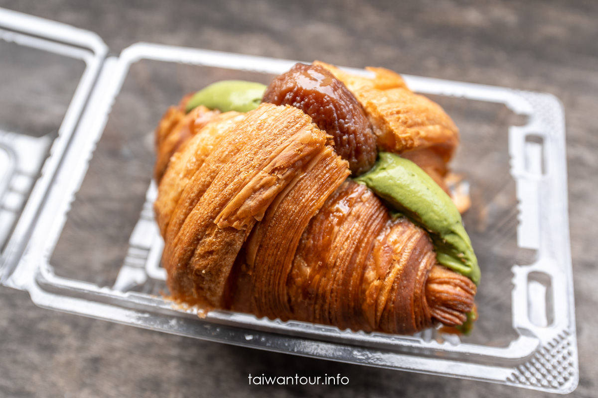 Taiwan Sweet Potato Croissant – Recommended Food near Sanchong Elementary School MRT Station. Baking Time. Menu.