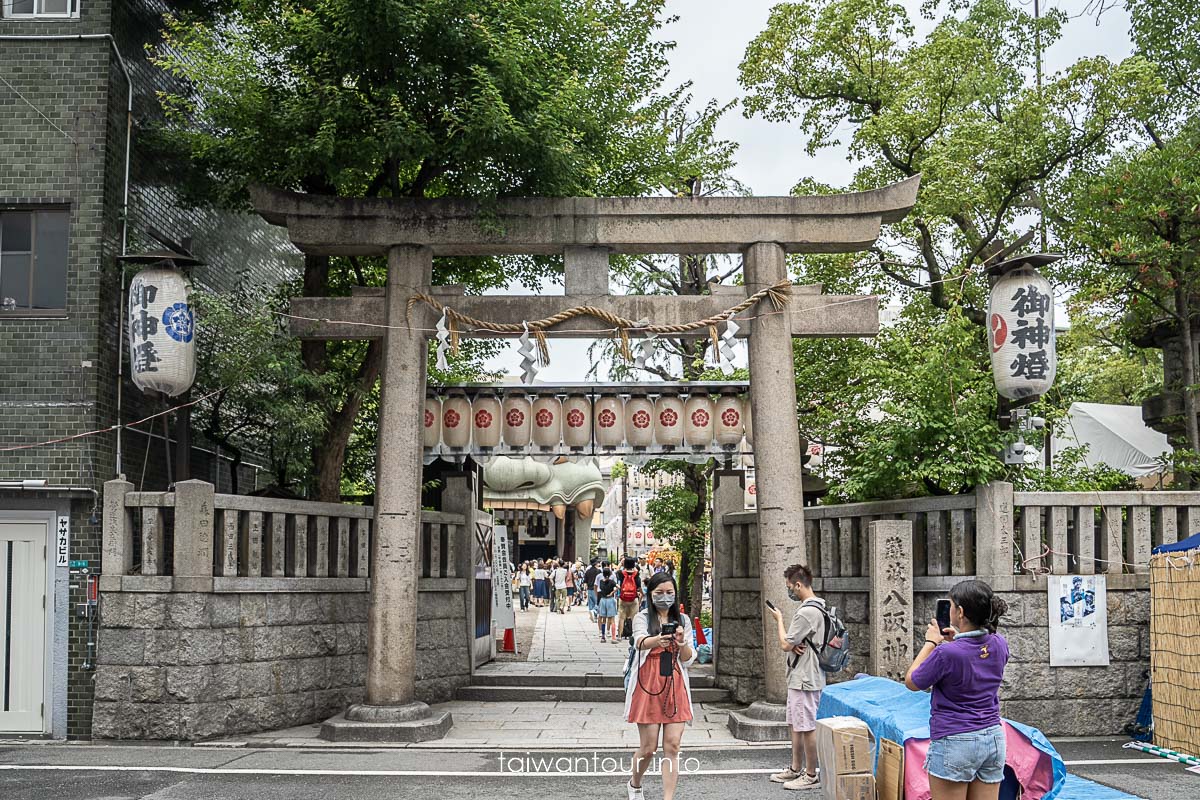 【難波八阪神社.獅子殿】大阪景點必拍夏祭與船渡御