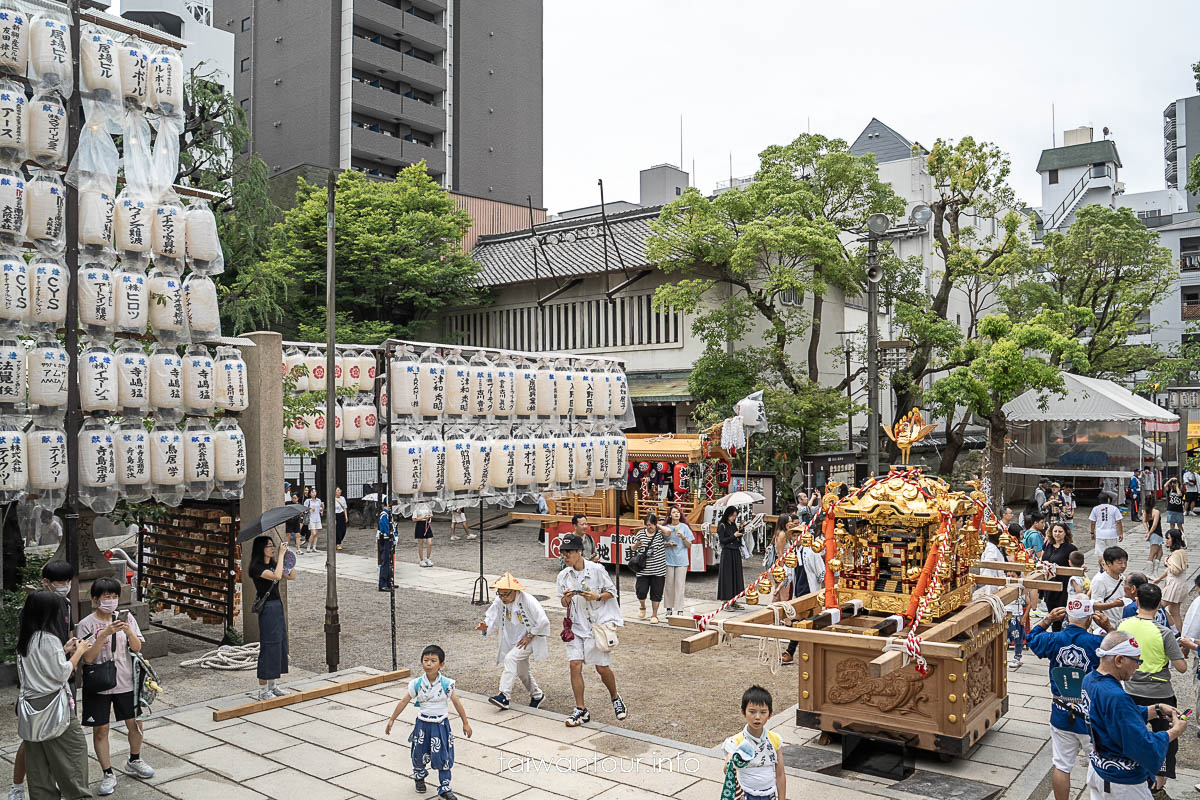 【難波八阪神社.獅子殿】大阪景點必拍夏祭與船渡御