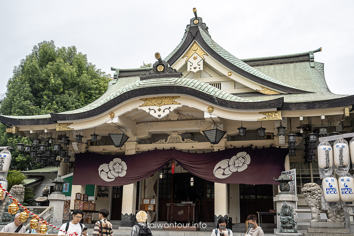 【難波八阪神社.獅子殿】大阪景點必拍夏祭與船渡御