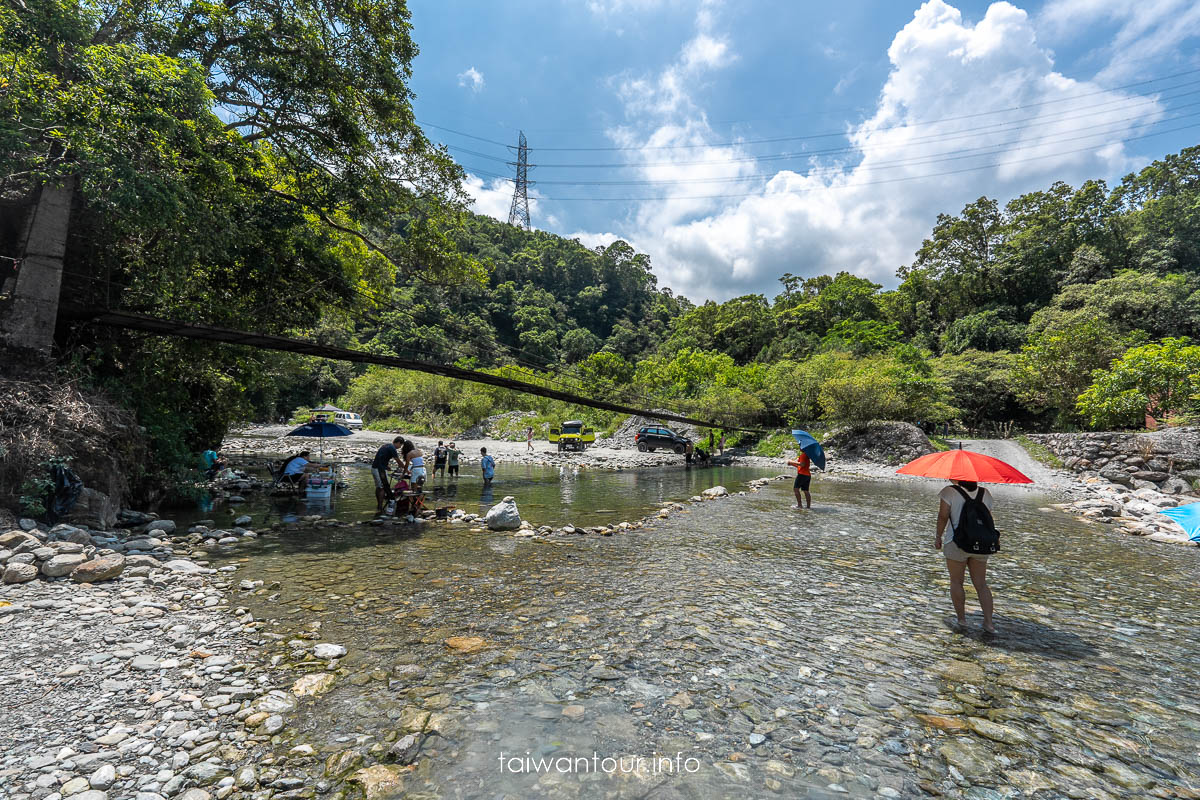 【武荖坑秘境】第一段戲水區親子玩水景點.林道.烤肉