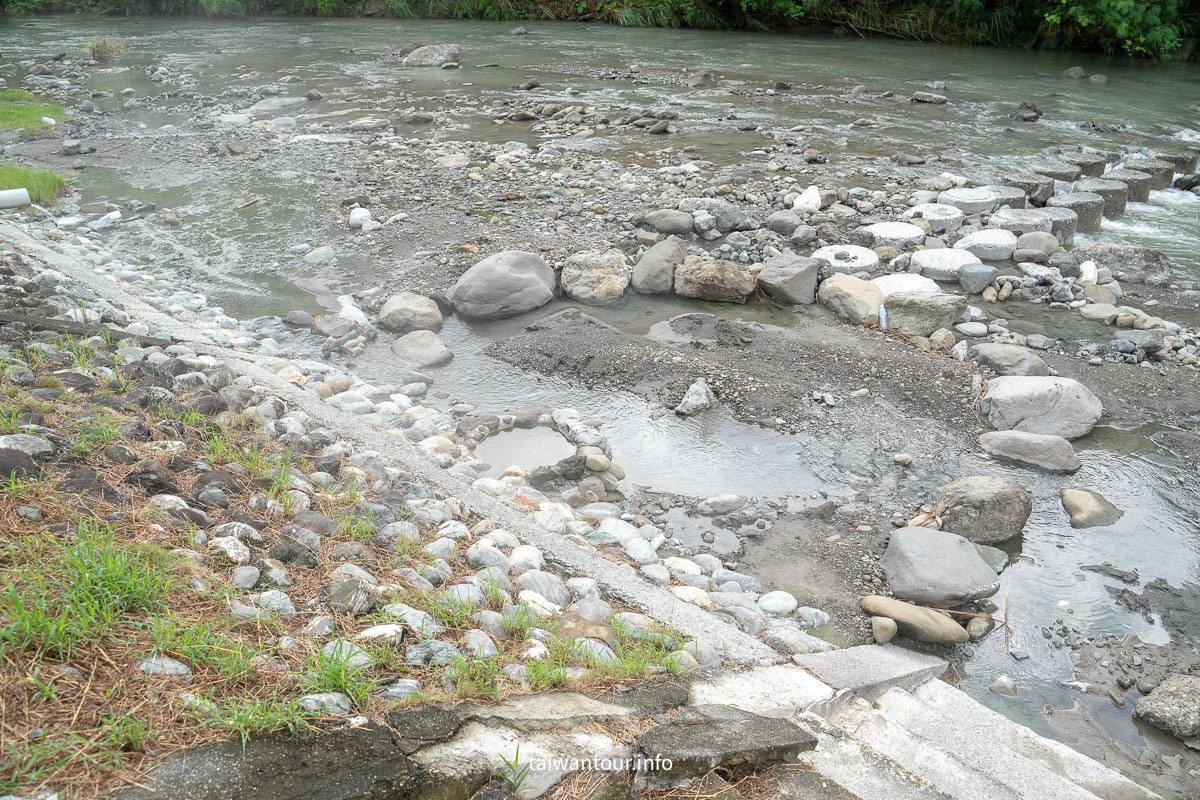 【玉里安通露天野溪溫泉池】花蓮免費溫泉推薦