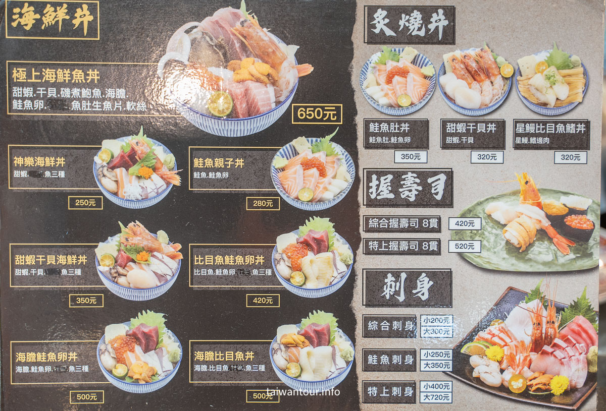 【神樂市場】大安區成功市場丼飯.生魚片推薦