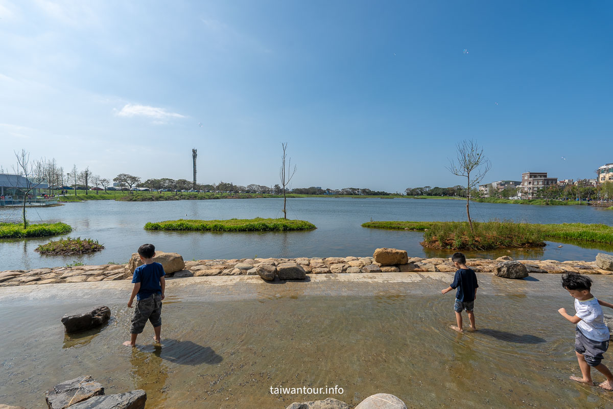 【華興池生態埤塘公園】桃園大園親子景點.停車