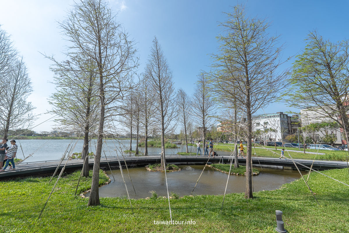 【華興池生態埤塘公園】桃園大園親子景點.停車