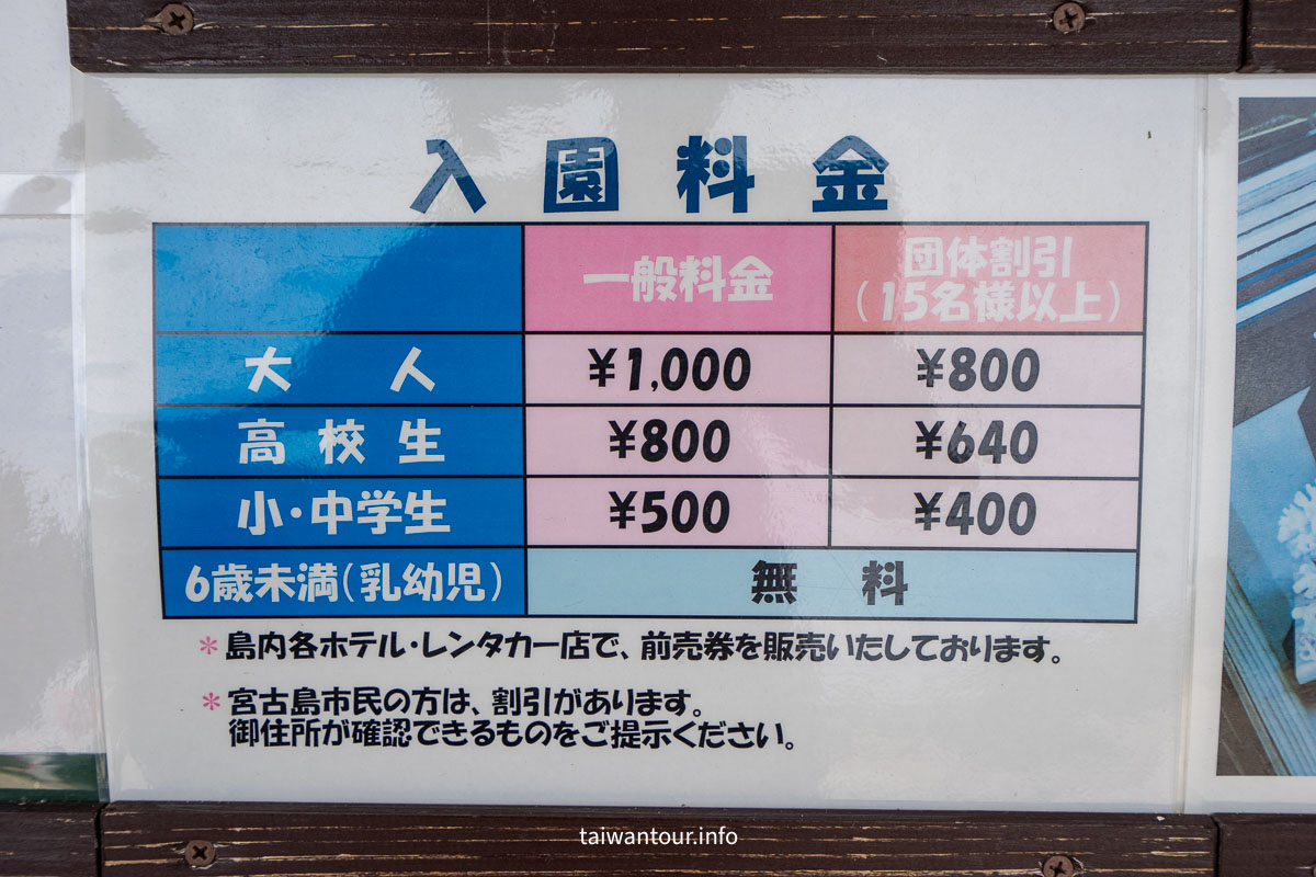 【宮古島海中公園】沖繩宮古島親子景點推薦