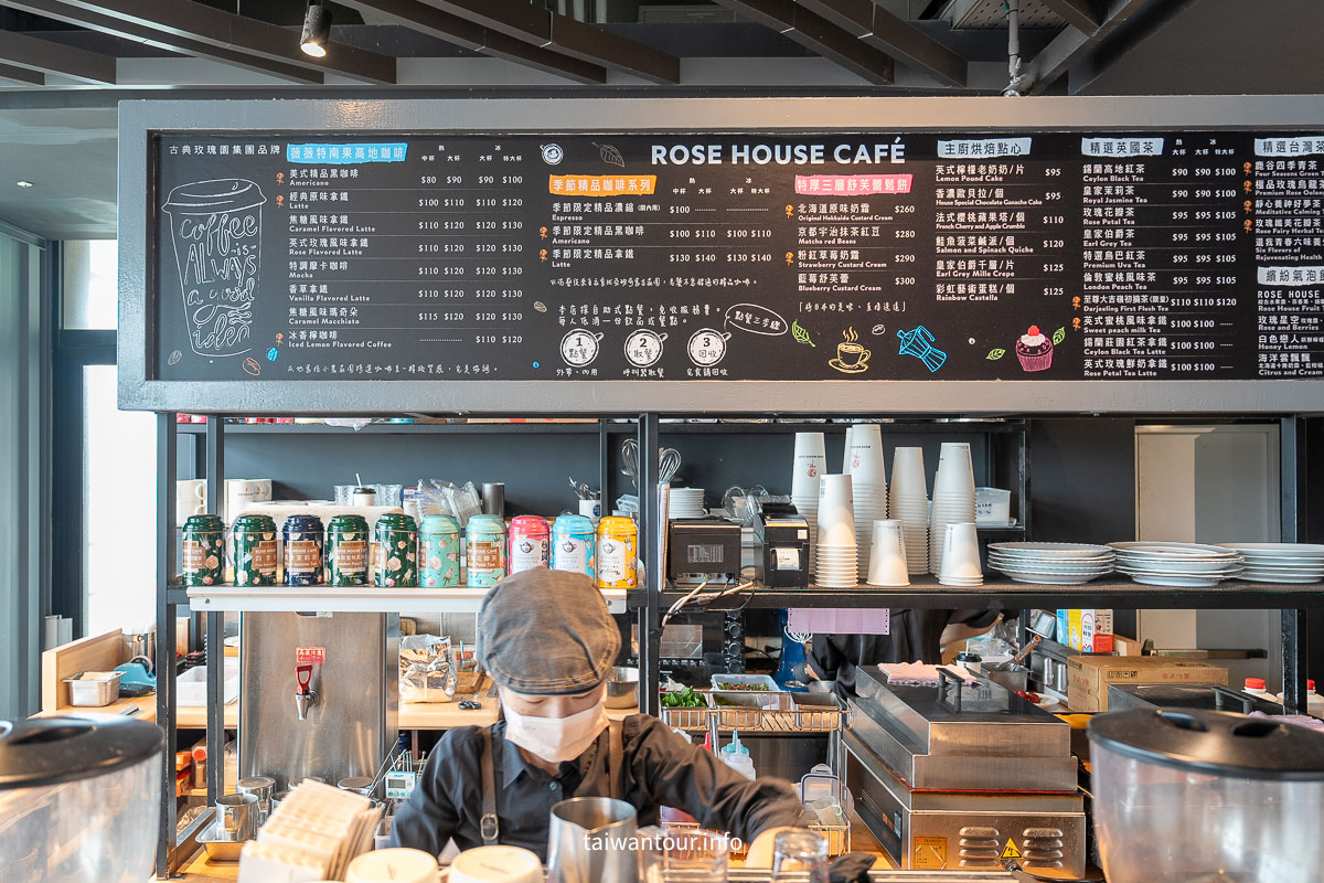 【ROSE HOUSE Café】台中三井下午茶推薦舒芙蕾鬆餅