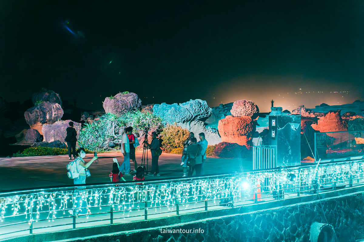 【野柳地質公園】2025野柳石光夜訪女王.萬里親子景點推薦