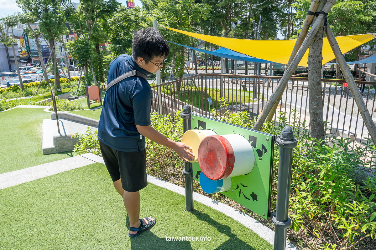 【龍潭運動公園兒童遊戲場】軍事主題特色公園！