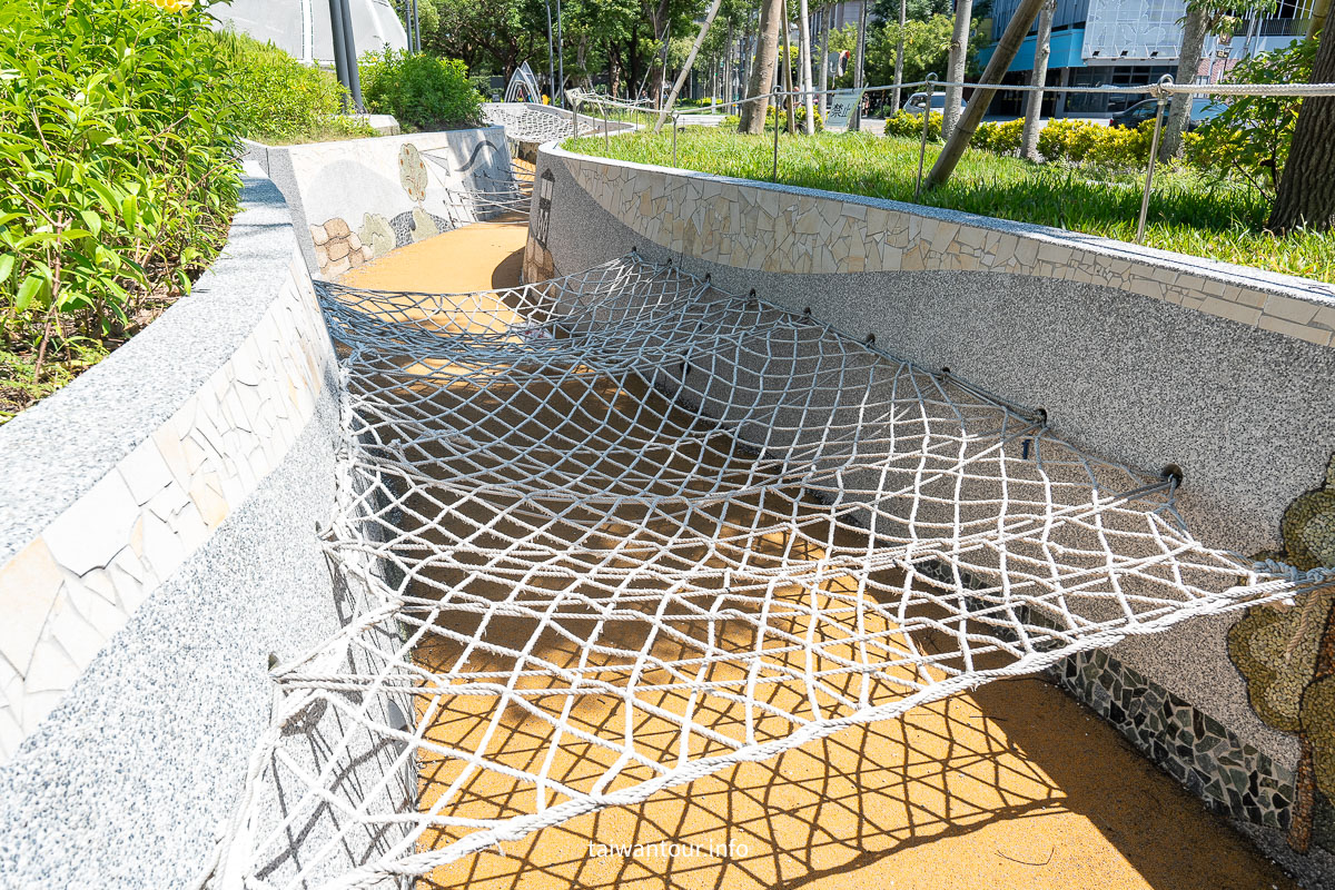 【龍潭運動公園兒童遊戲場】軍事主題特色公園！