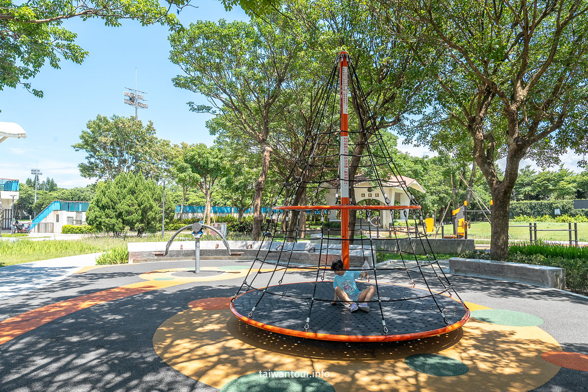 【龍潭運動公園兒童遊戲場】軍事主題特色公園！