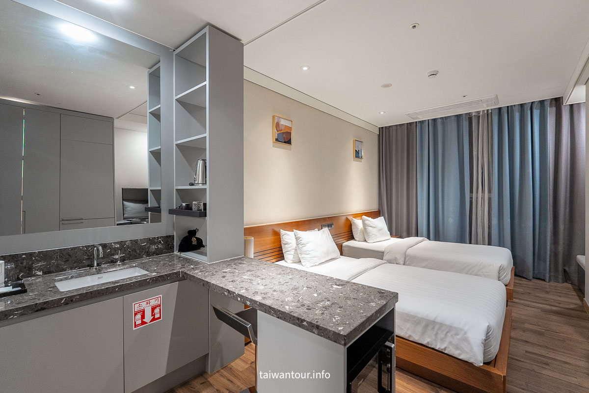 【清州J-ONE HOTEL公寓式酒店】韓國住宿推薦高CP值首選！