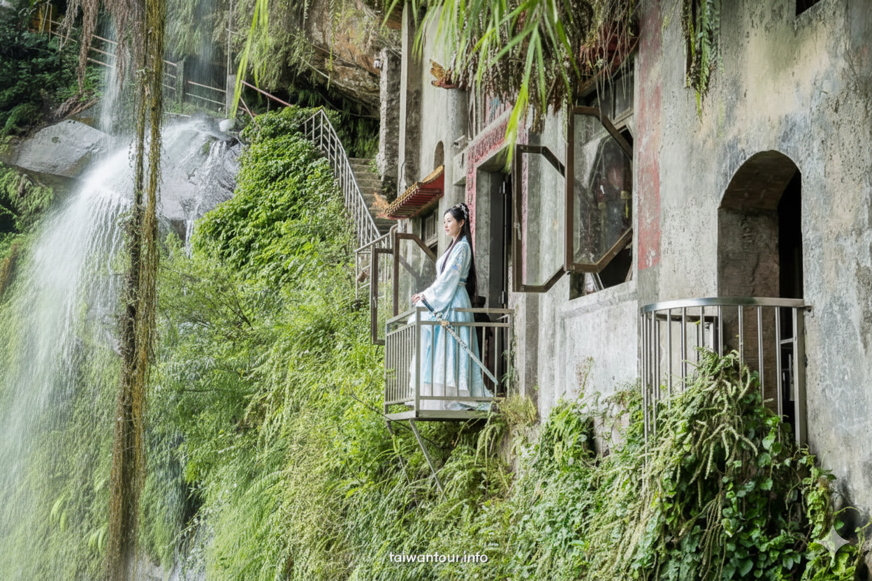 【銀河洞越嶺登山步道】新店秘境網美景點推薦銀河飛瀑