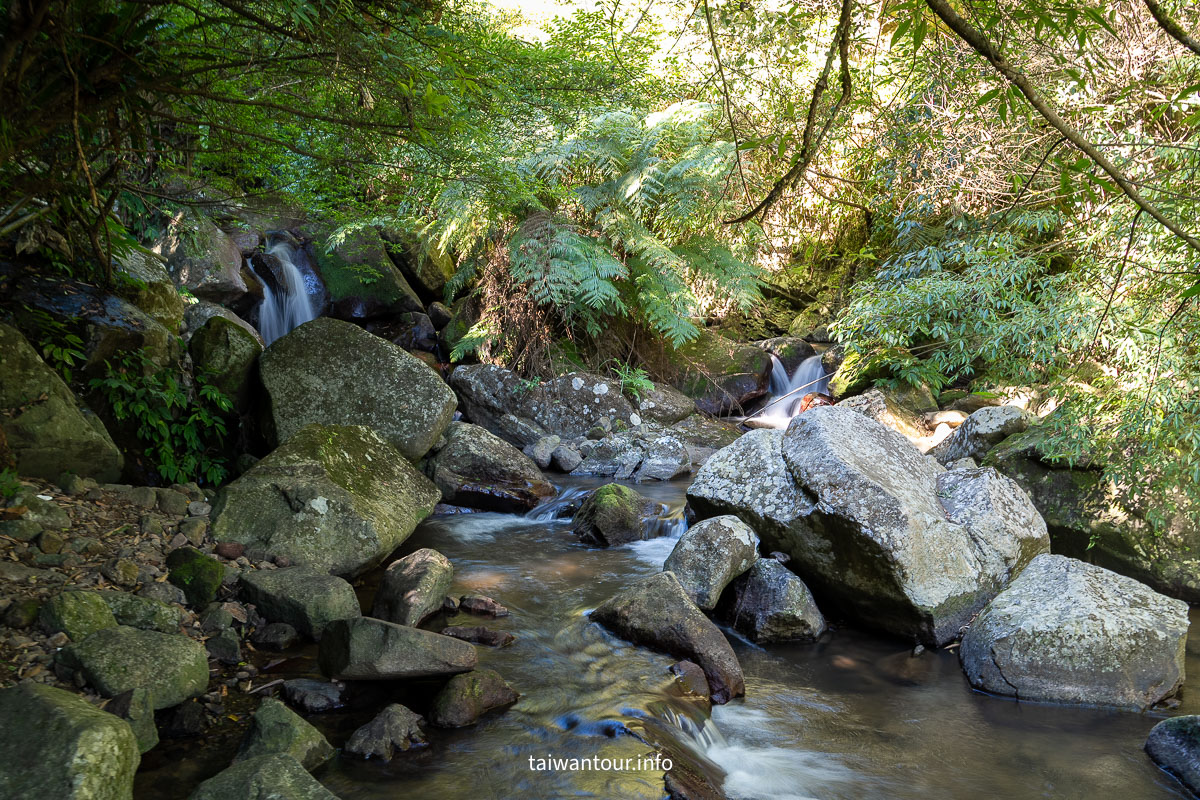 【草山觀瀑吊橋．北投猴崁古道】北投陽明山新秘境